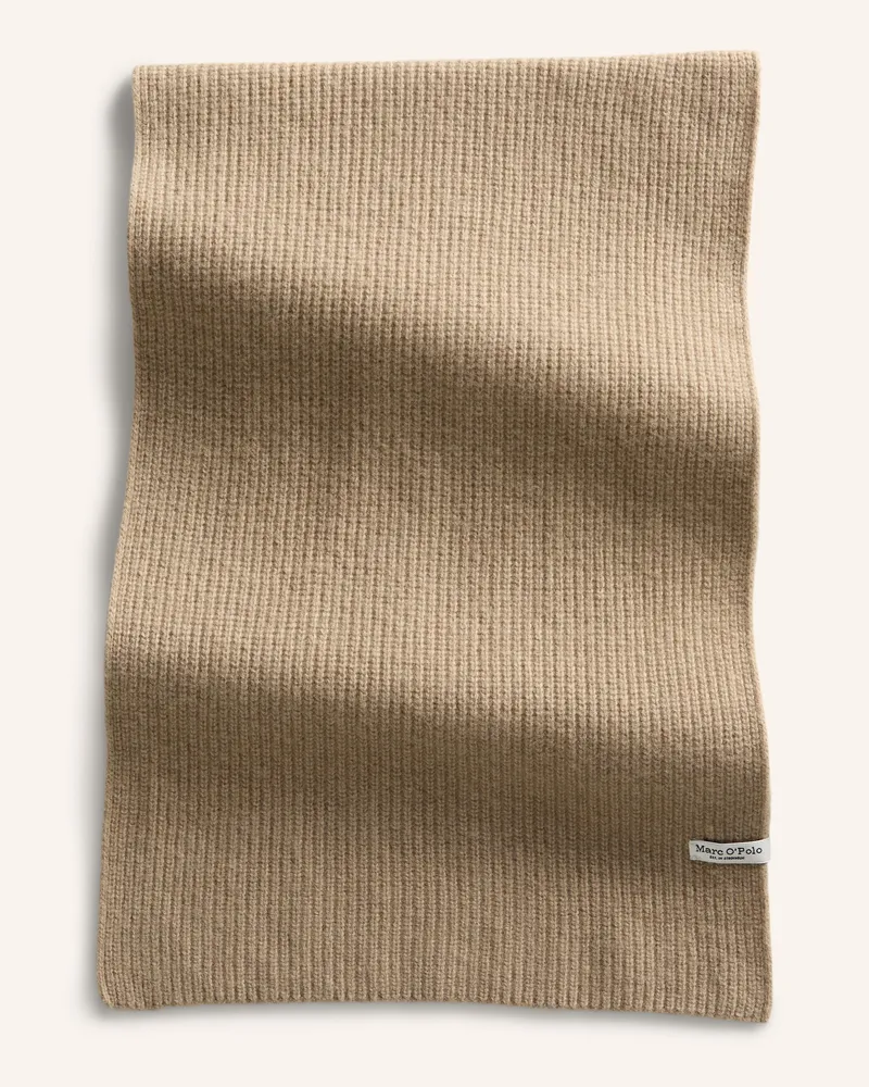 Marc O'Polo Strickschal braun Beige