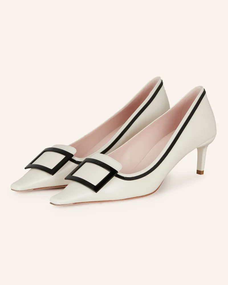 Roger Vivier Pumps beige Weiss