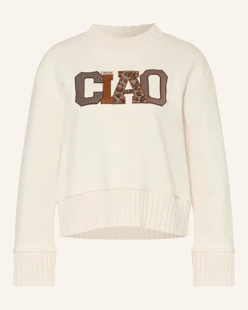 cinque Pullover Cidonia weiss Ecru
