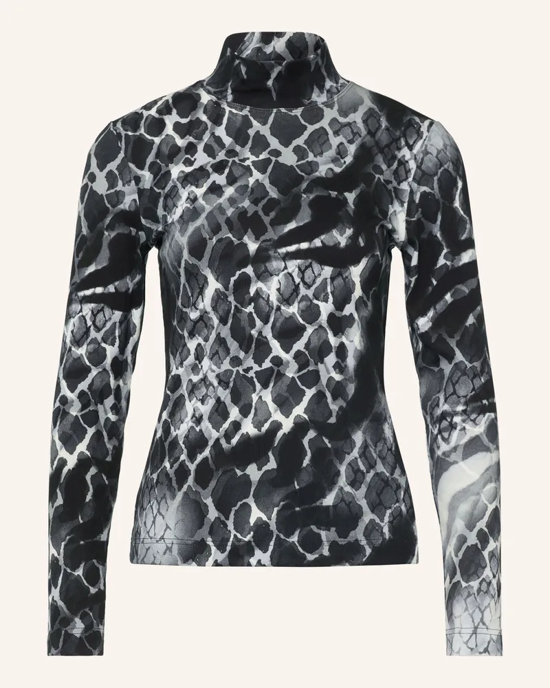 Efixelle Longsleeve schwarz Schwarz