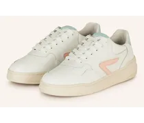 Sneaker COURT - WEISS/ BEIGE