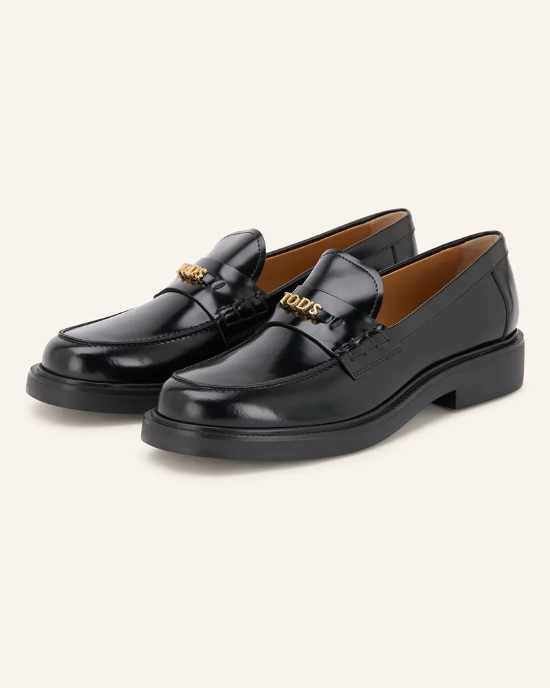 TOD'S Loafer Gomma schwarz Schwarz