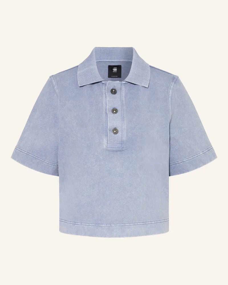 G-STAR RAW Jersey-Poloshirt Hellblau