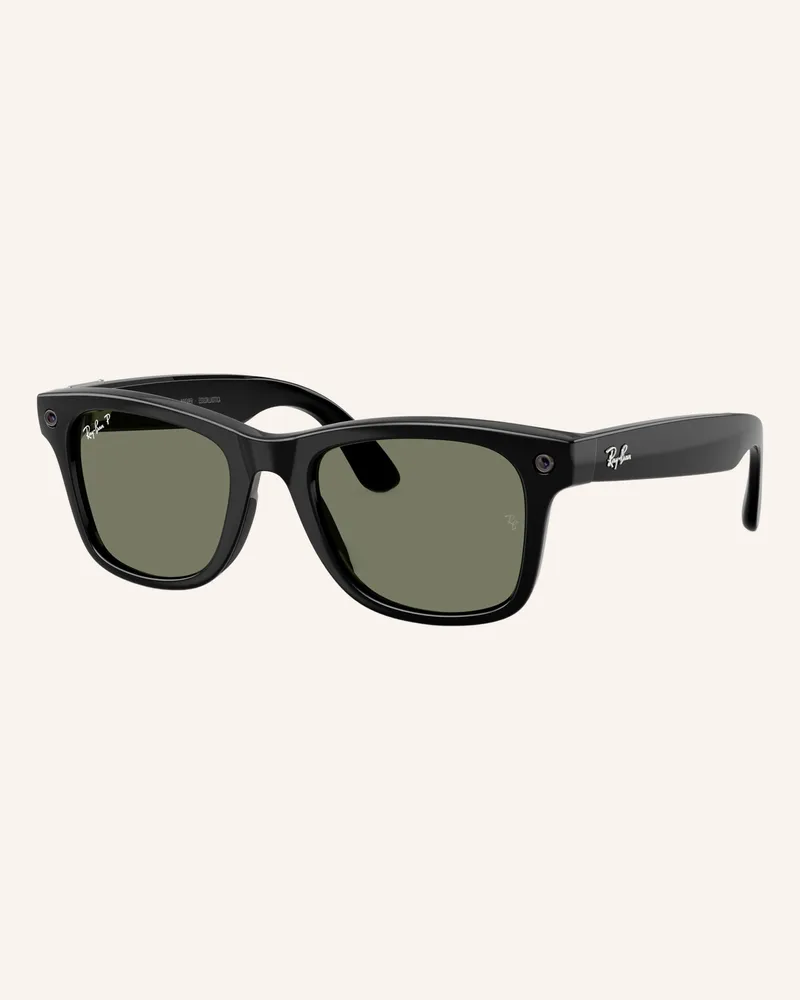 Ray Ban Smart Glasses rw4011 Meta Wayfarer schwarz Schwarz