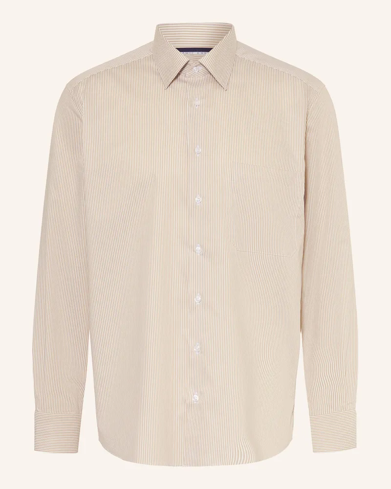 Eterna Hemd Comfort Fit Beige