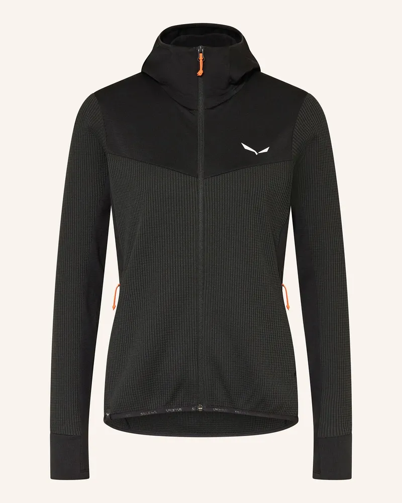 Salewa Midlayer-Jacke PUEZ Schwarz