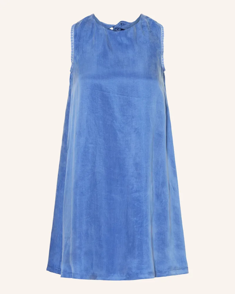 Claudie Pierlot Kleid Mit Spitze blau Hellblau