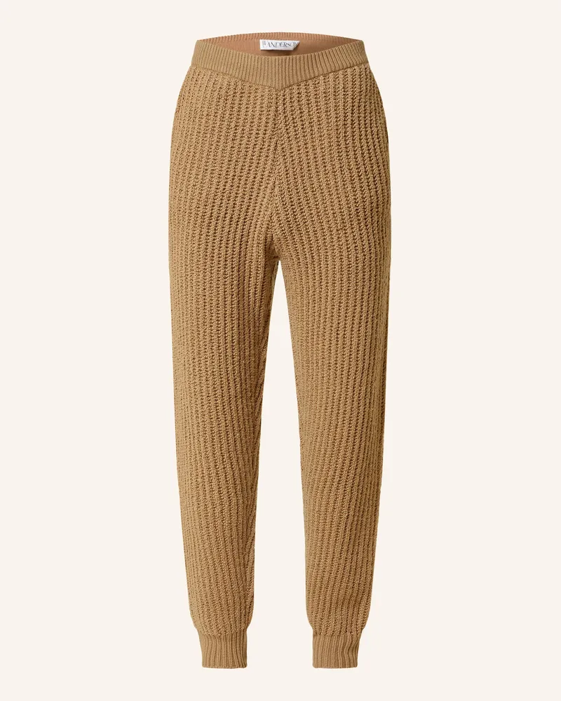 J.W.Anderson Strickhose Camel