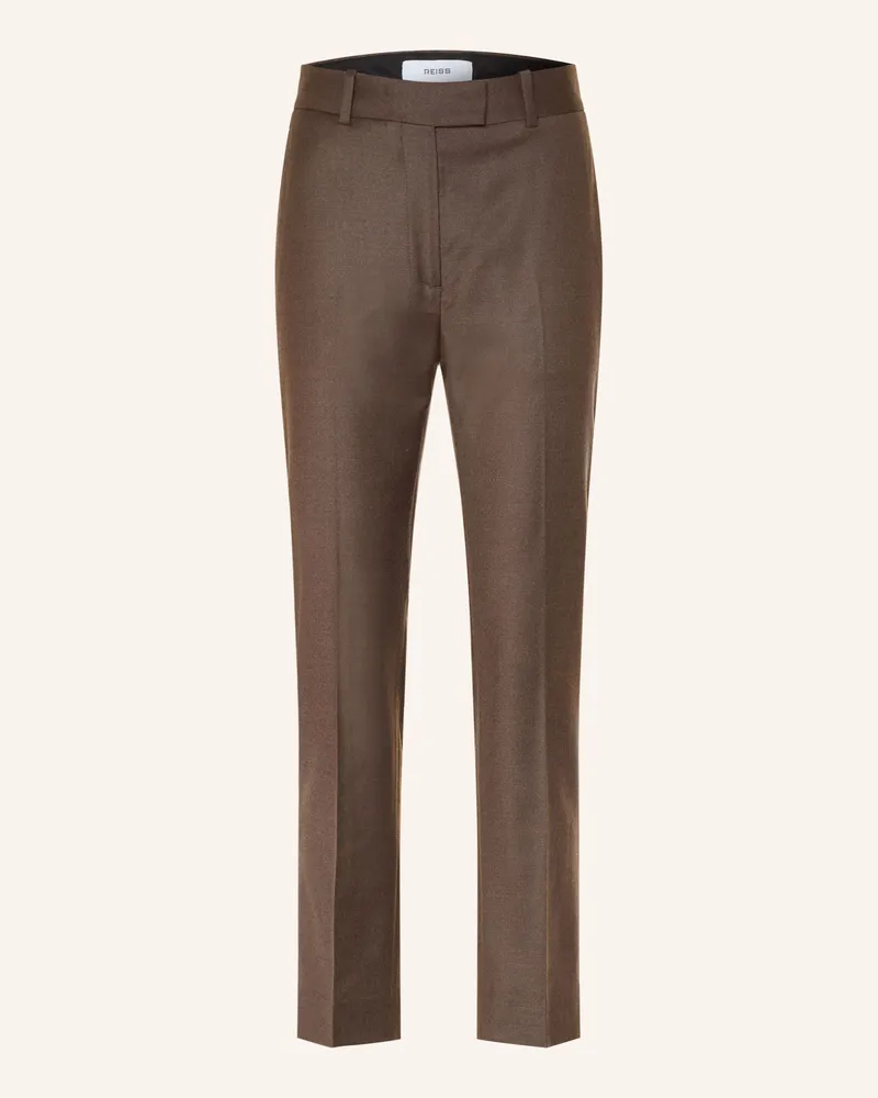 Reiss Hose Derby braun Braun