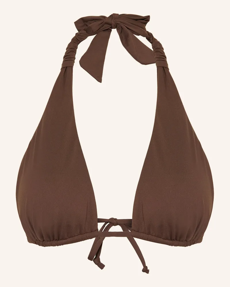 Seafolly Australia Triangel-Bikini-Top Seafolly Collective braun Dunkelbraun