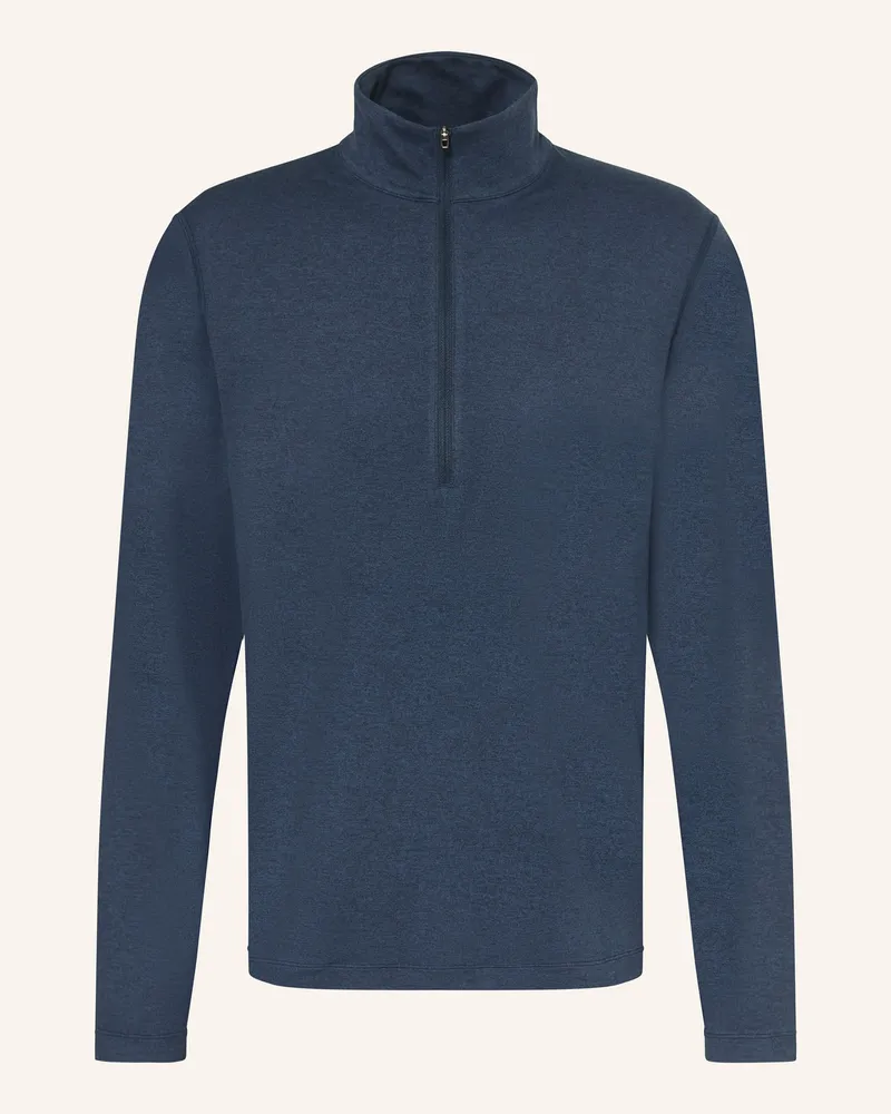 LULULEMON Jersey-Troyer Soft Jersey blau Dunkelblau