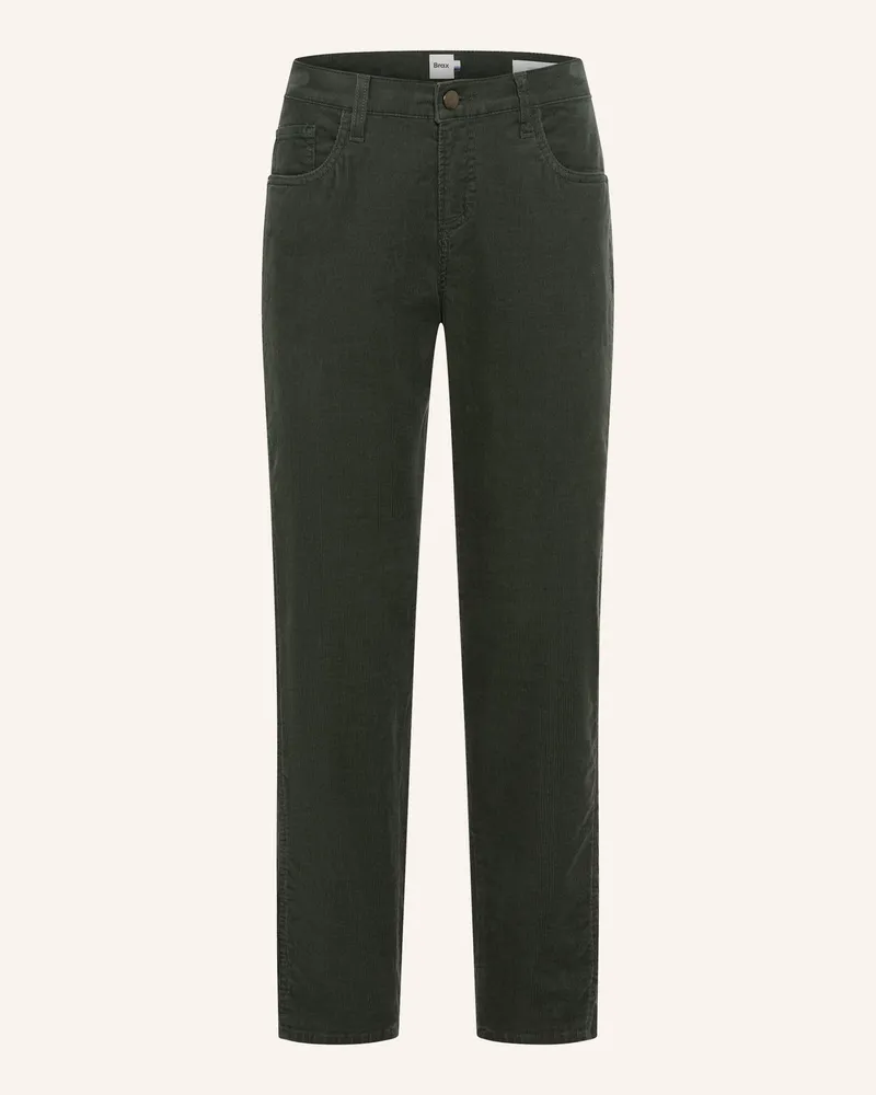 Brax Five-Pocket-Jeans Style Miley S gruen Dunkelgrün
