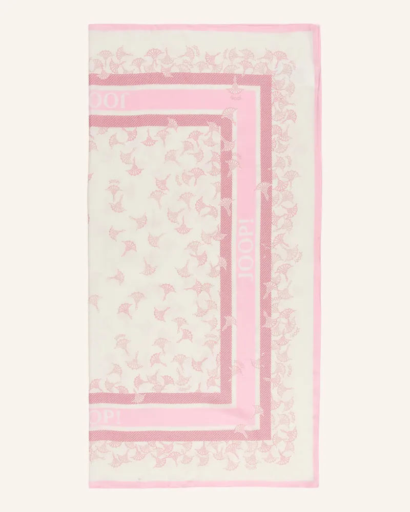 JOOP! Tuch Angelina rosa Weiss