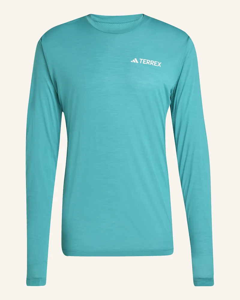 adidas TERREX XPERIOR CLIMACOOL+ LANGARMSHIRT Türkis