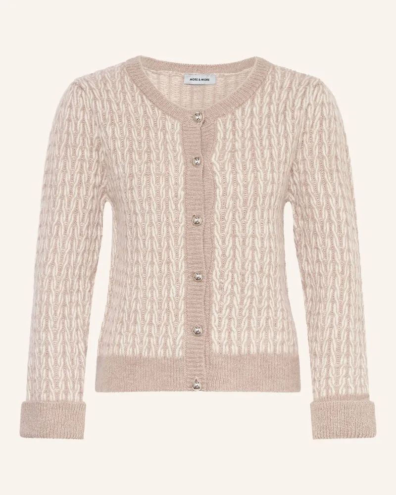 More & More Strickjacke Beige