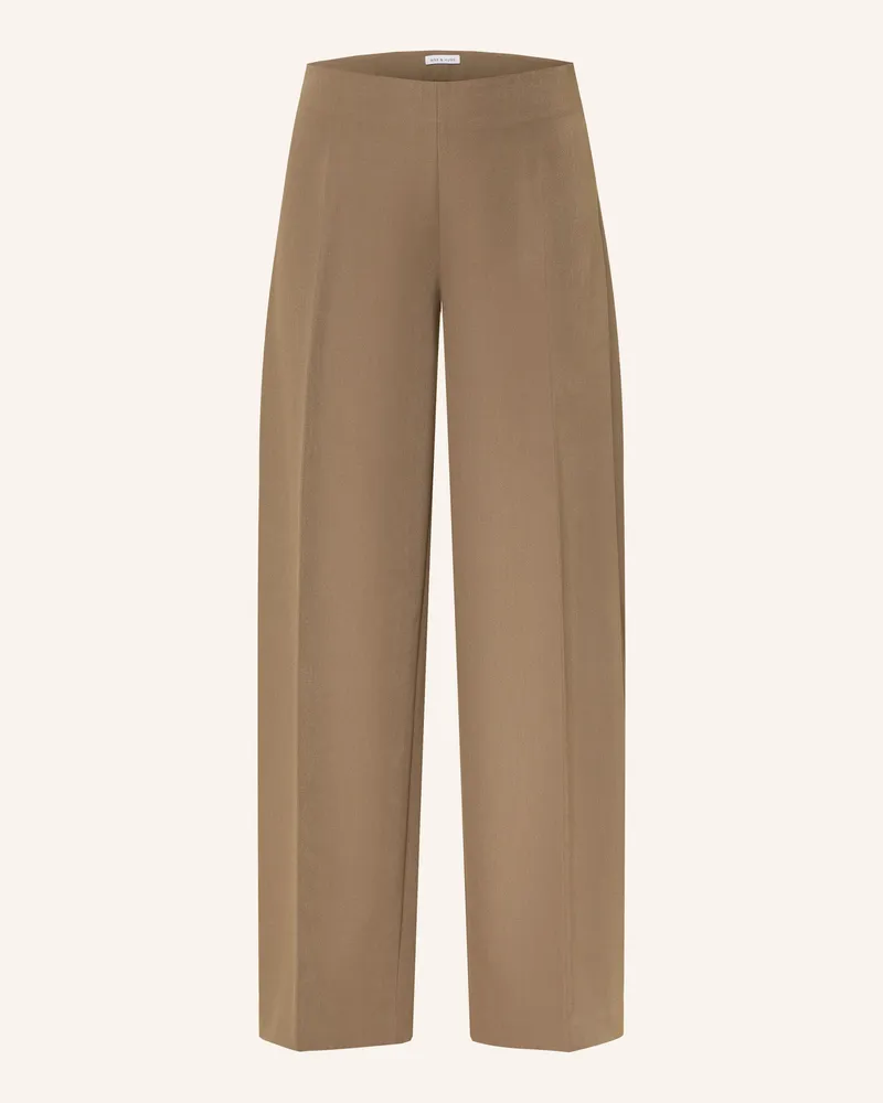 Mrs & HUGS Hose gruen Khaki