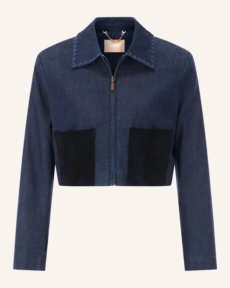 Malej Jacke Dunkelblau