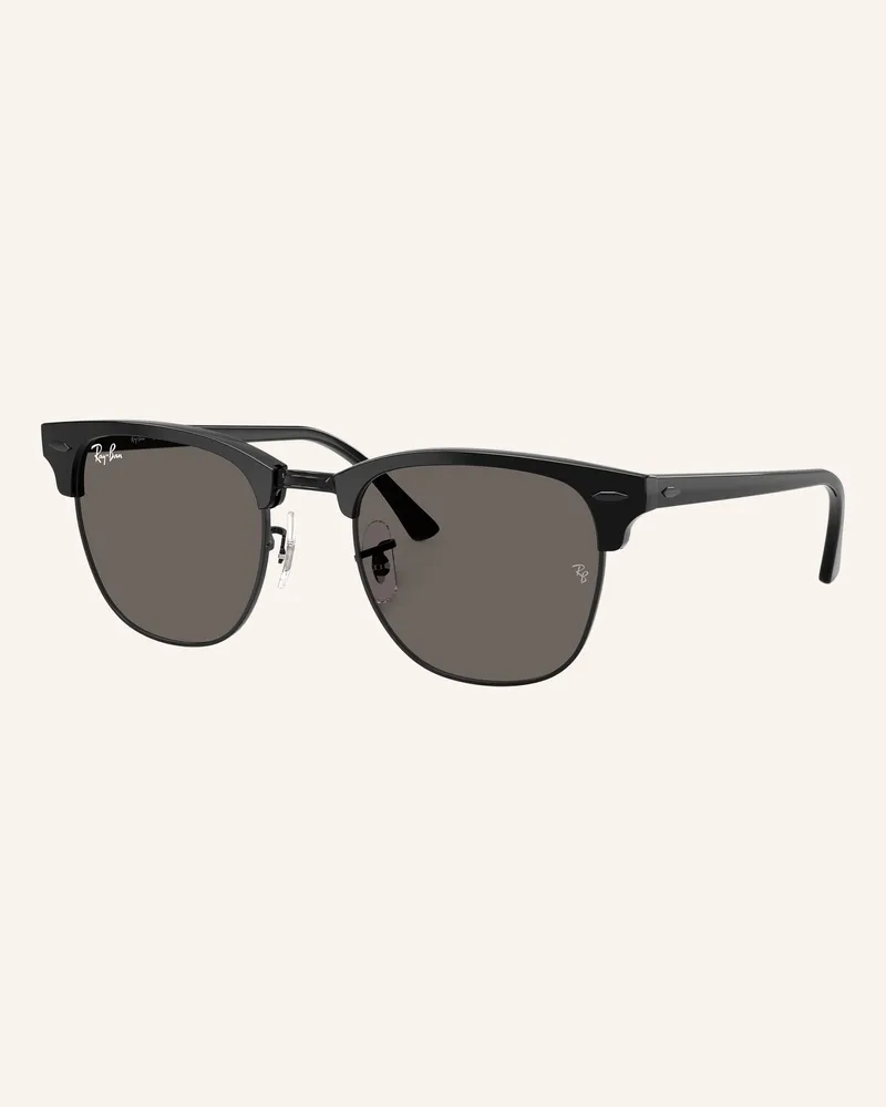 Ray Ban Sonnenbrille rb3016 Clubmaster schwarz Schwarz