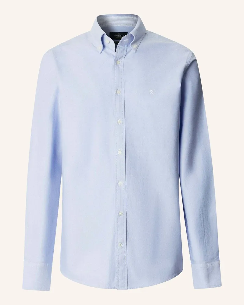 Hackett Freizeithemd Heritage Oxford blau Blau