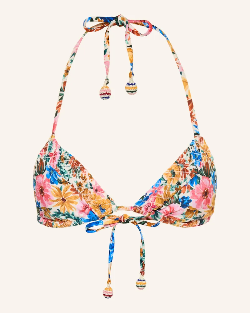 FARM Rio Triangel-Bikini-Top Floraline rosa Rosa