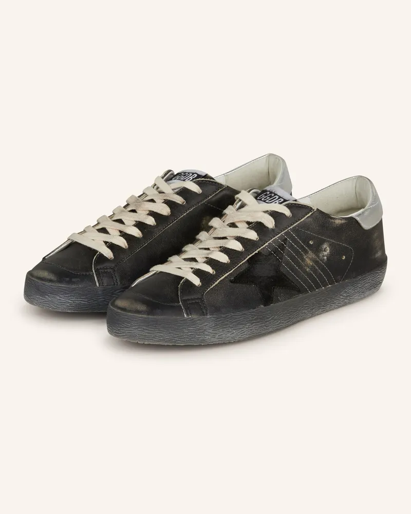 Golden Goose Sneaker SUPER-STAR Schwarz
