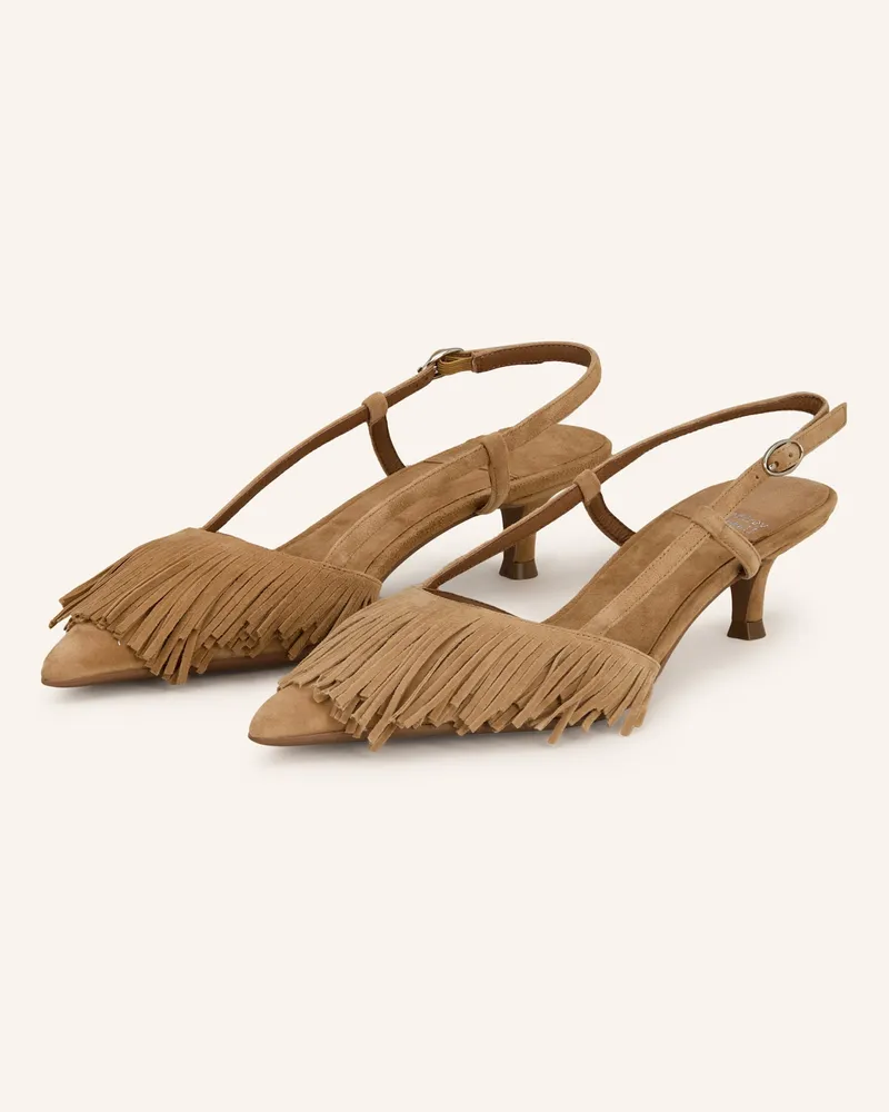 Jeffrey Campbell Slingpumps LASSO-ME Camel