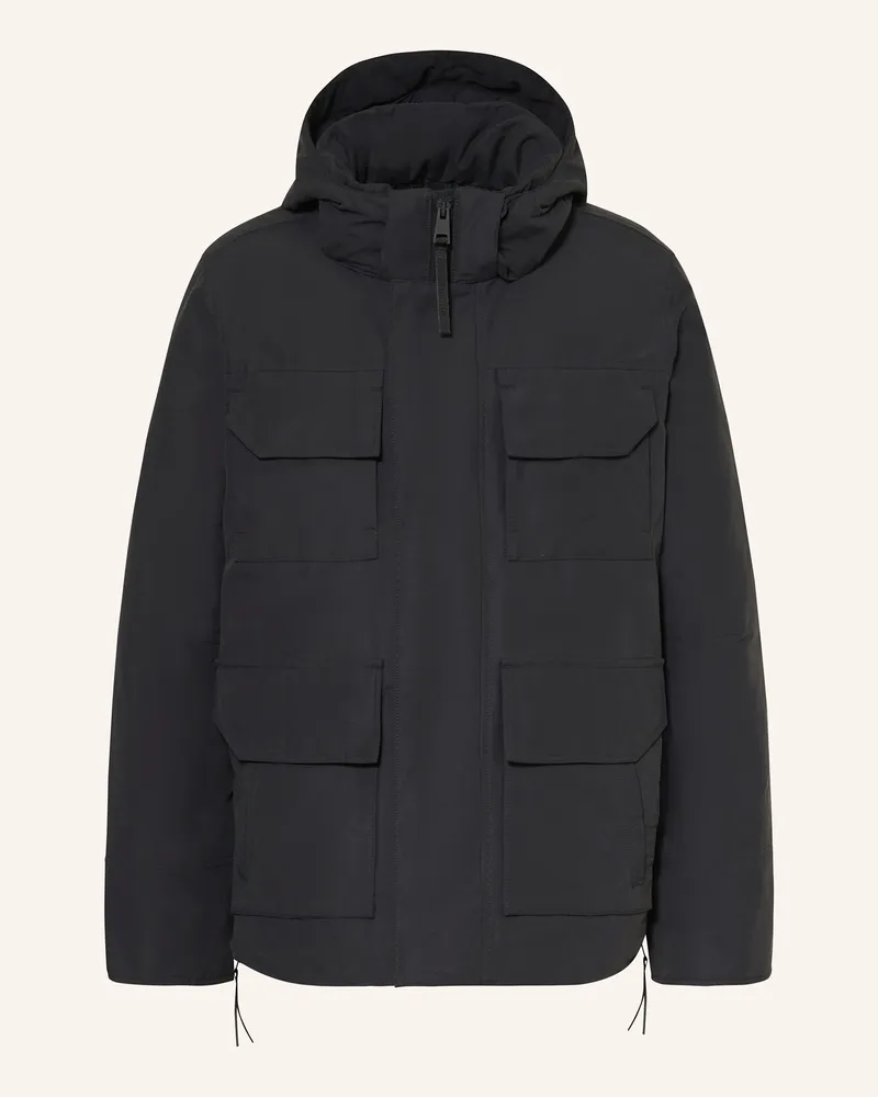 Canada Goose Daunenjacke MAITLAND mit abnehmbarer Kapuze Schwarz