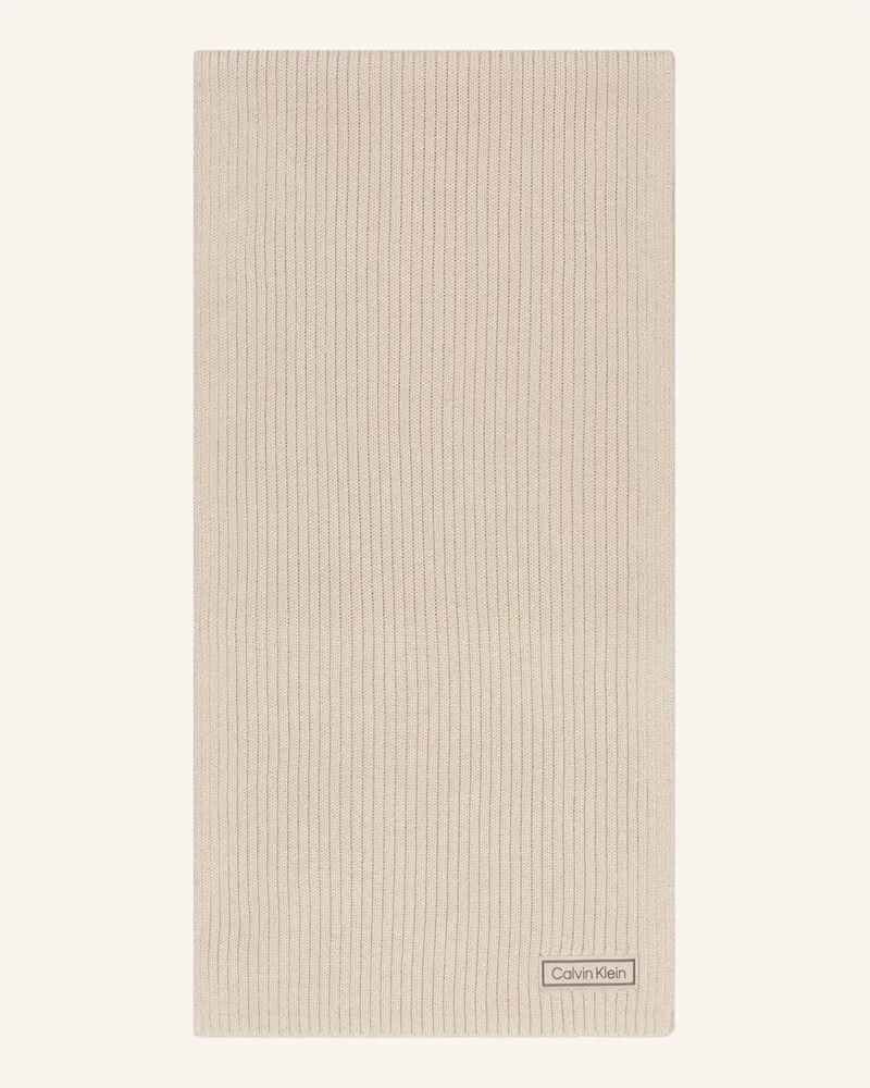 Calvin Klein Schal Creme
