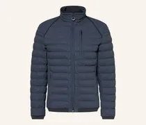 Steppjacke Molecule blau