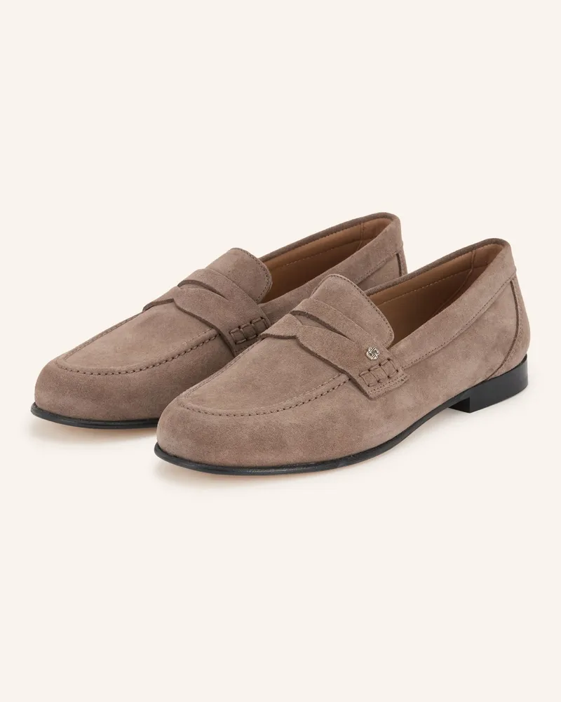 HUGO BOSS Penny-Loafer Jadey braun Taupe