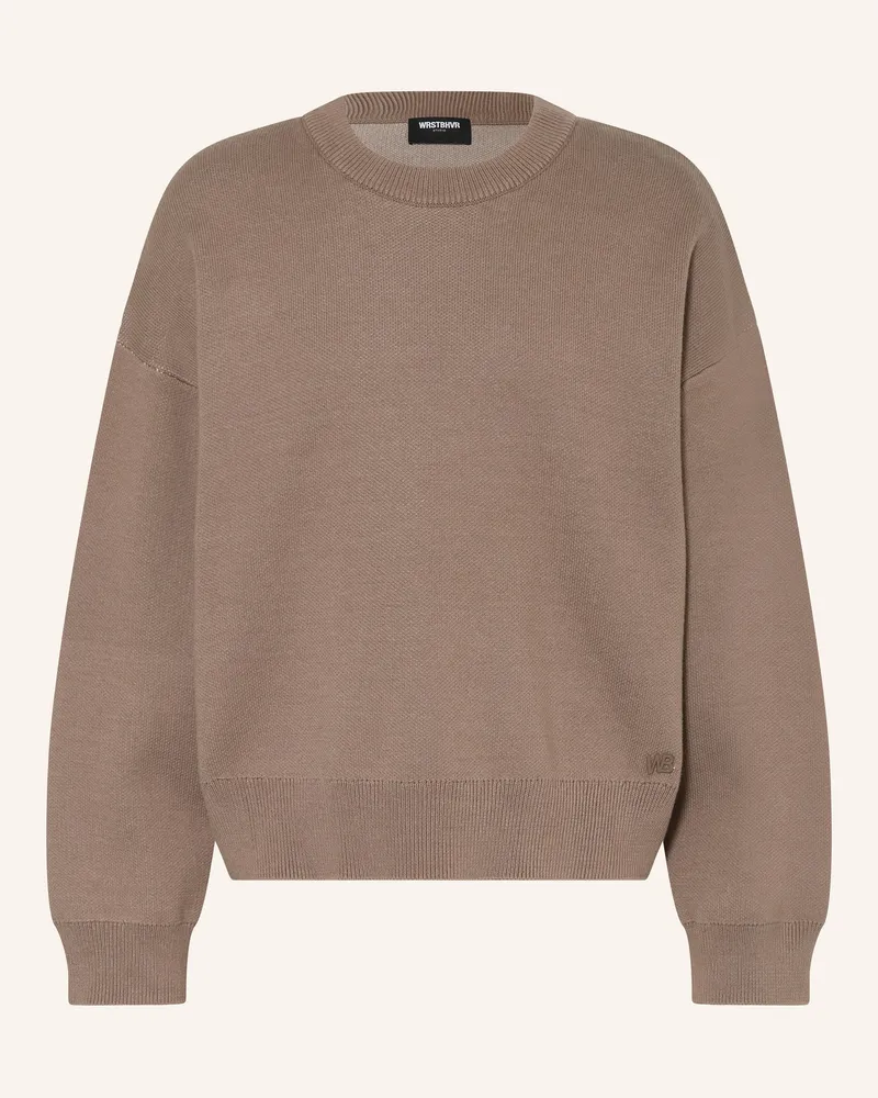 WRSTBHVR Pullover GARM Braun