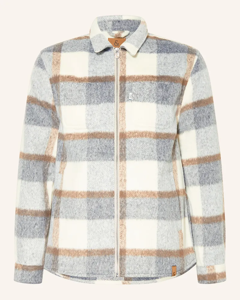 colours & sons Overjacket grau Dunkelgrau