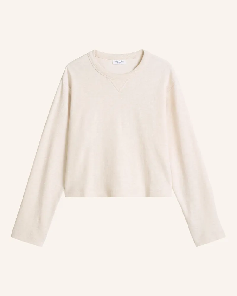 Marc O'Polo Longsleeve weiss Ecru