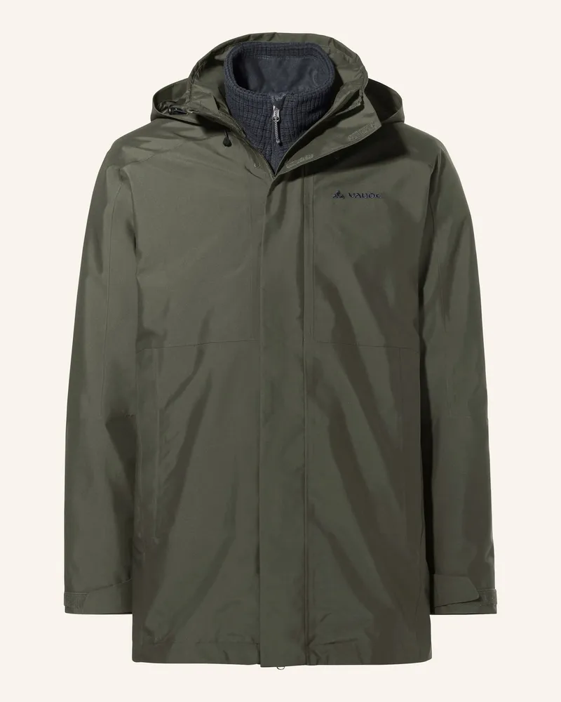 Vaude 2-In-1-Jacke Idris gruen Khaki