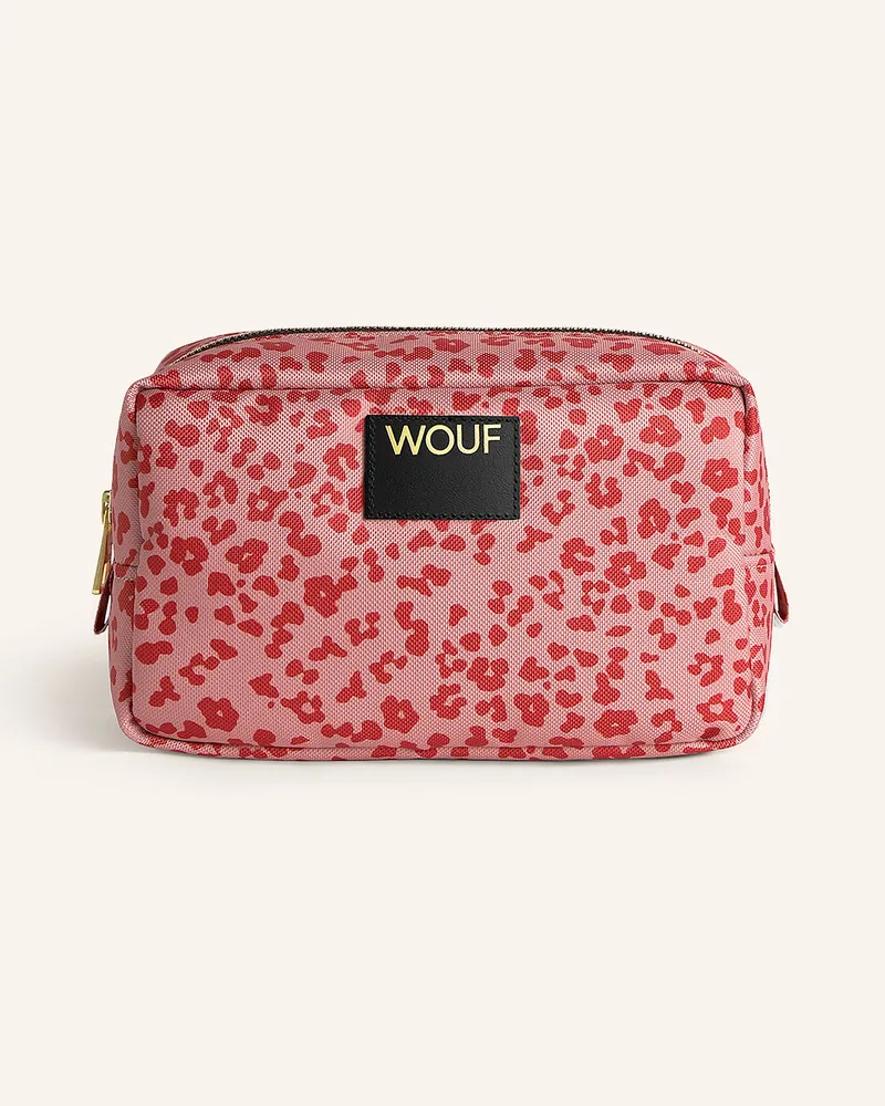 WOUF Kosmetiktasche BLUSH LEOPARD Rosa