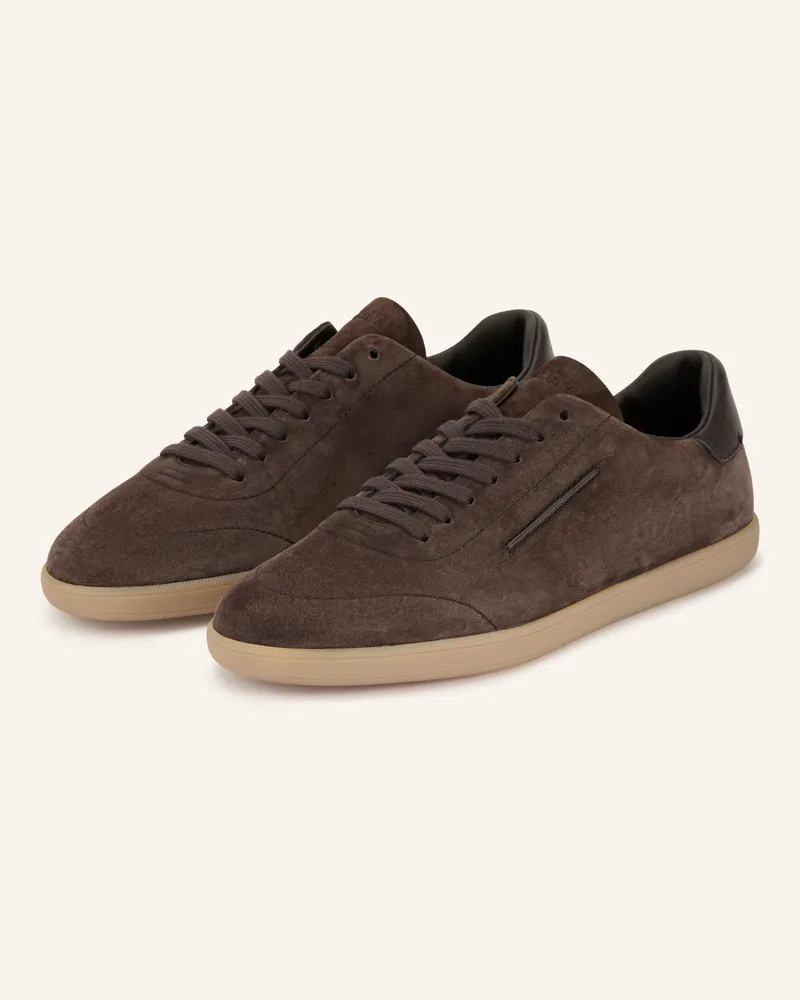 Ermenegildo Zegna Sneaker braun Dunkelbraun