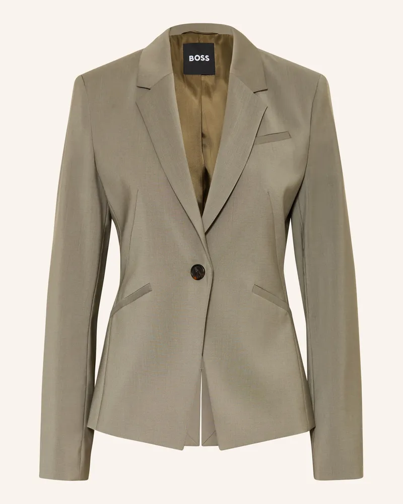HUGO BOSS Blazer Jiah gruen Grün
