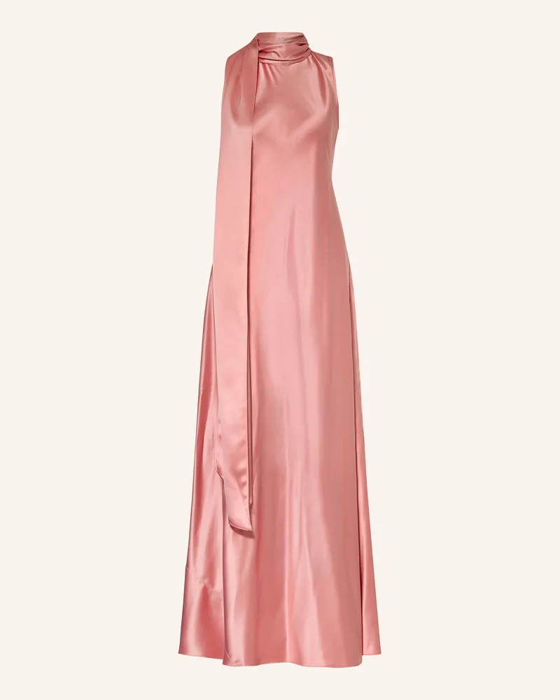 Reiss Satinkleid Fae pink Lachs