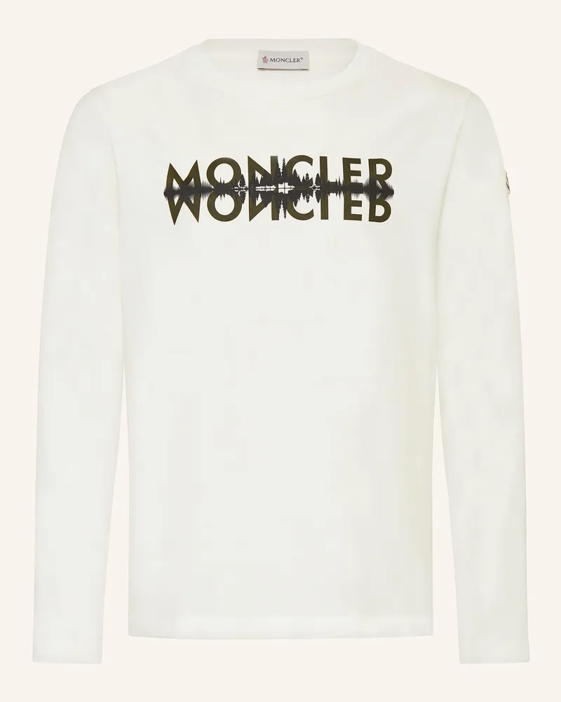Moncler Longsleeve weiss Weiss
