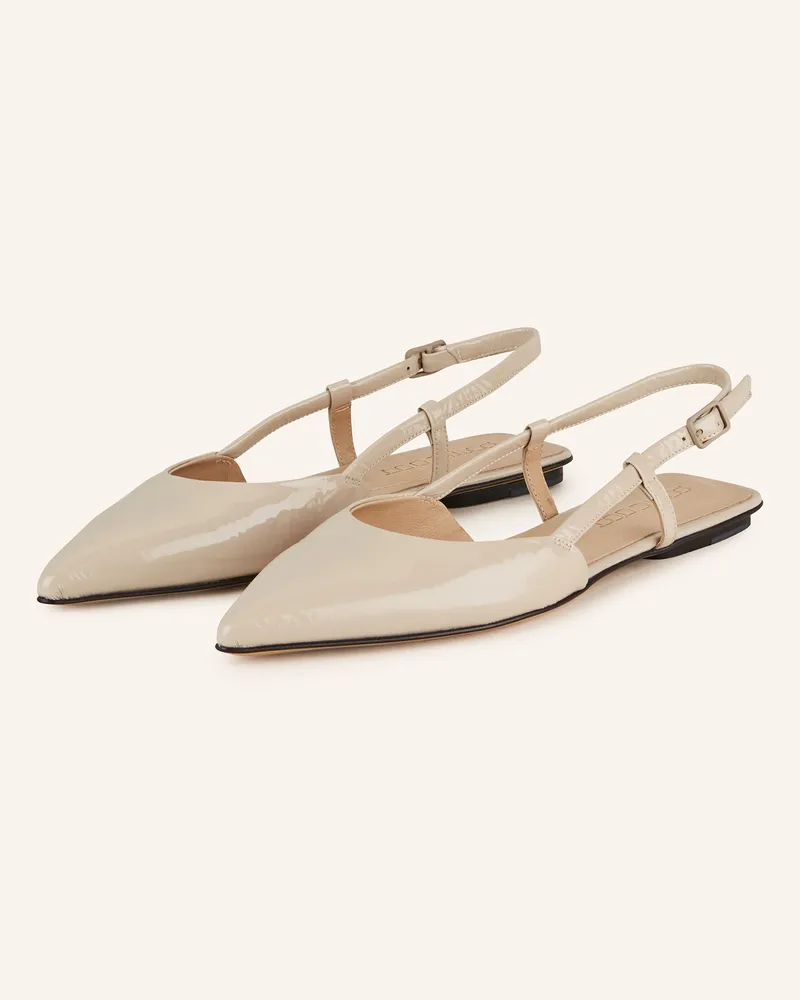 POMME D'OR Slingballerinas ANYA Creme