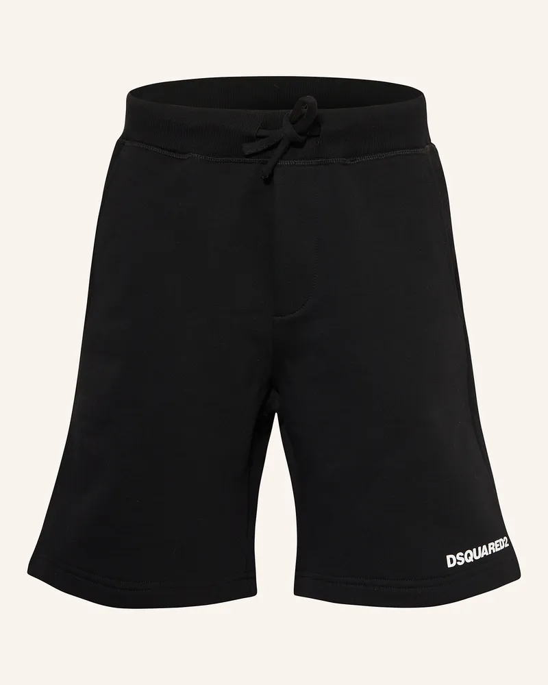 Dsquared2 Sweatshorts Schwarz