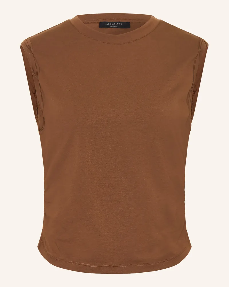 AllSaints Top West braun Braun