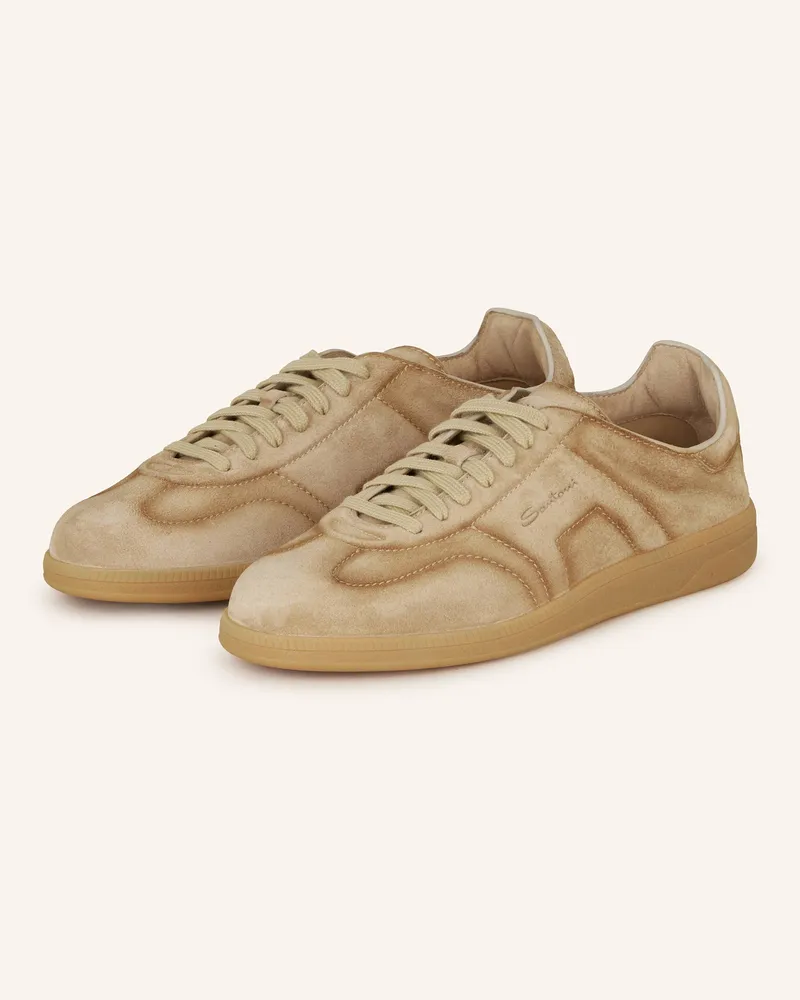 Santoni Sneaker OLY-CUBE-SE2E50 Beige