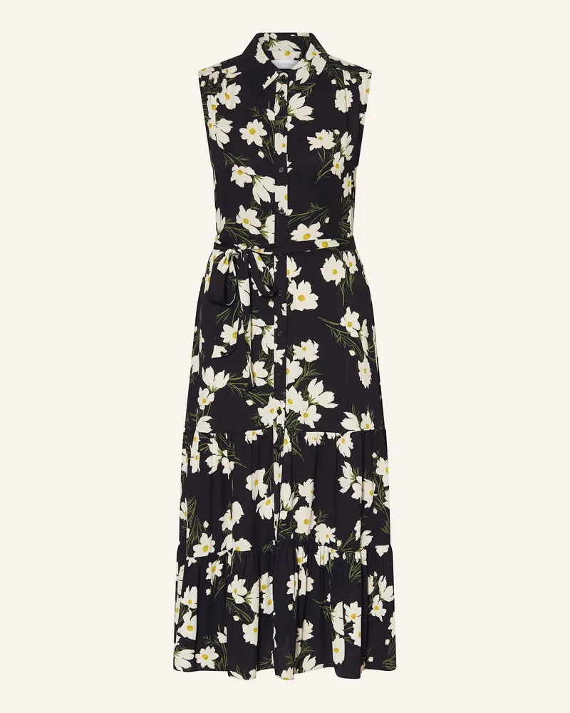 HOBBS London Hemdblusenkleid THEA Schwarz