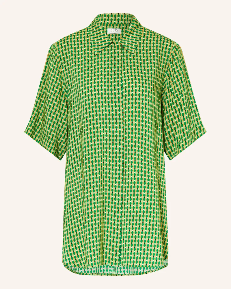 JETS Australia Hemdbluse MATALLA GEO Hellgrün