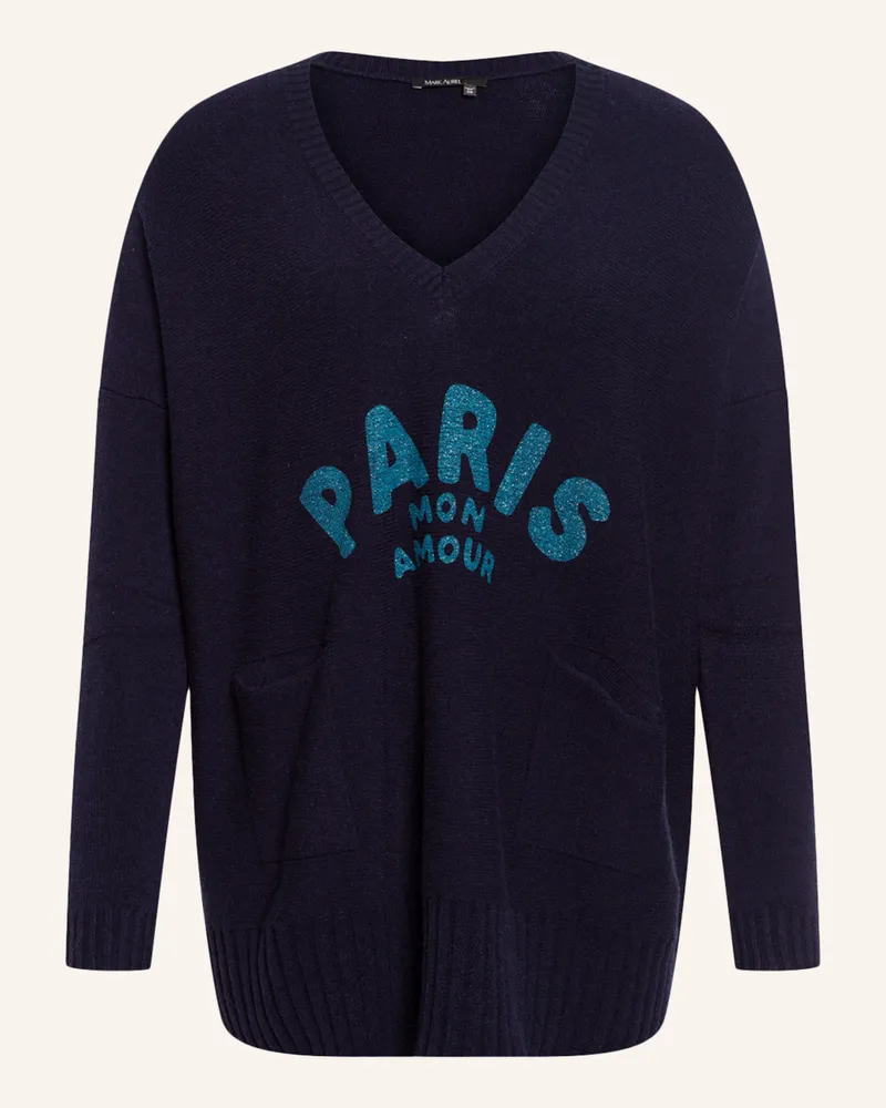 MARC AUREL Pullover Blau