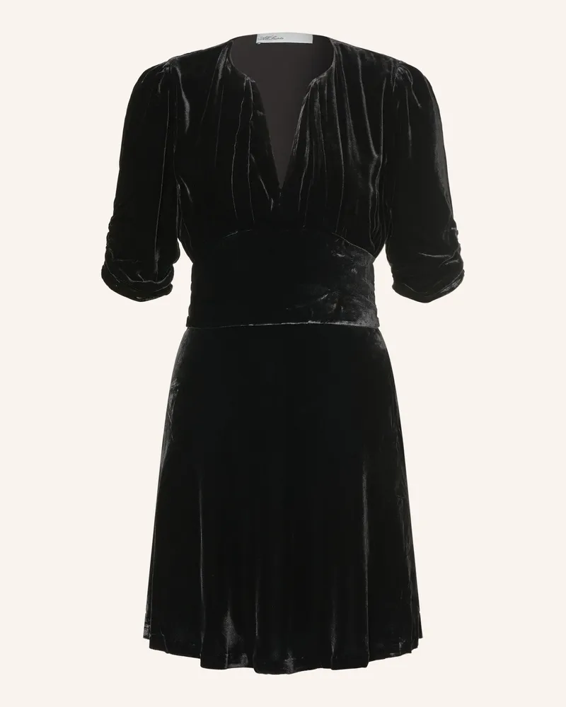 AllSaints Samtkleid Ena schwarz Schwarz