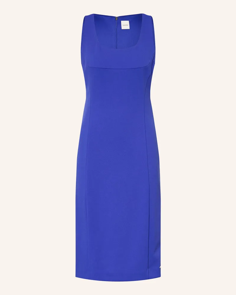 Calvin Klein Etuikleid Blau