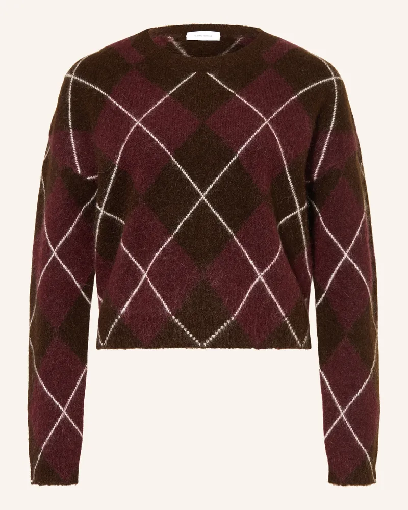 Darling Harbour Pullover Mit Mohair rot Bordeaux