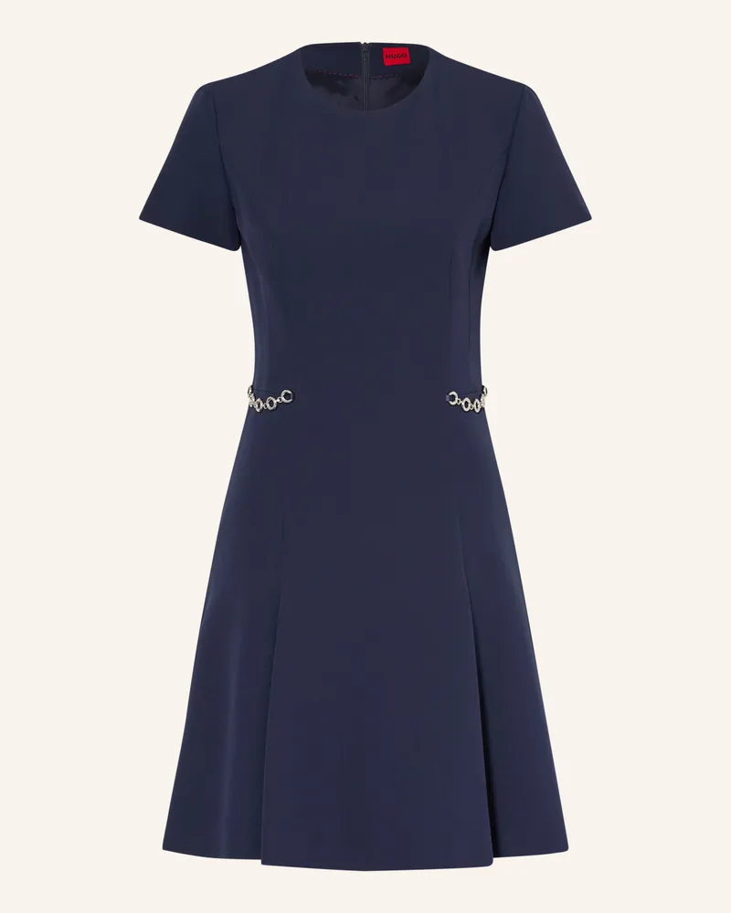 HUGO BOSS Kleid Kaelyn blau Dunkelblau